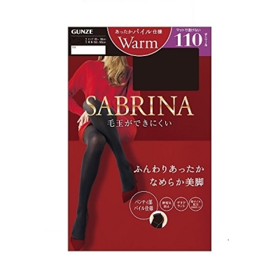 【日藥本舖】SABRINA保暖柔膚絲襪110D黑M~L