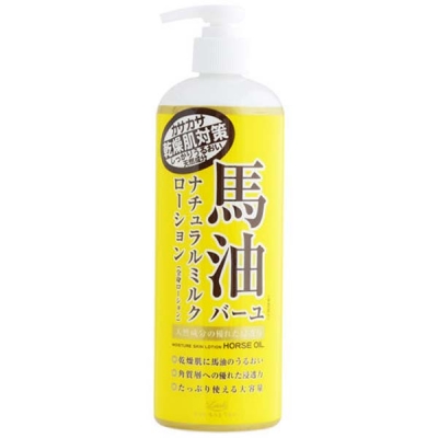 【日藥本舖】LOSHI天然馬油保濕潤膚乳液485ml