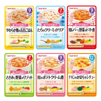 【甜蜜家族】Kewpie 寶寶粥系列-料理隨行包80g