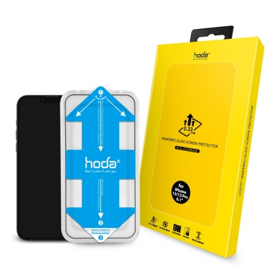 【hoda】iPhone 13 mini / 13 / 13 Pro / 13 Pro Max 2.5D 滿版玻璃保護貼(附貼膜神器)