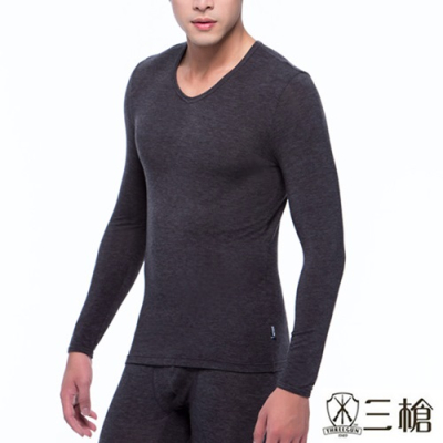 【三槍牌】Q-HEAT超彈性男生發熱衣 2件組(黑、灰、藍、鳶尾藍-顏色隨機出貨)