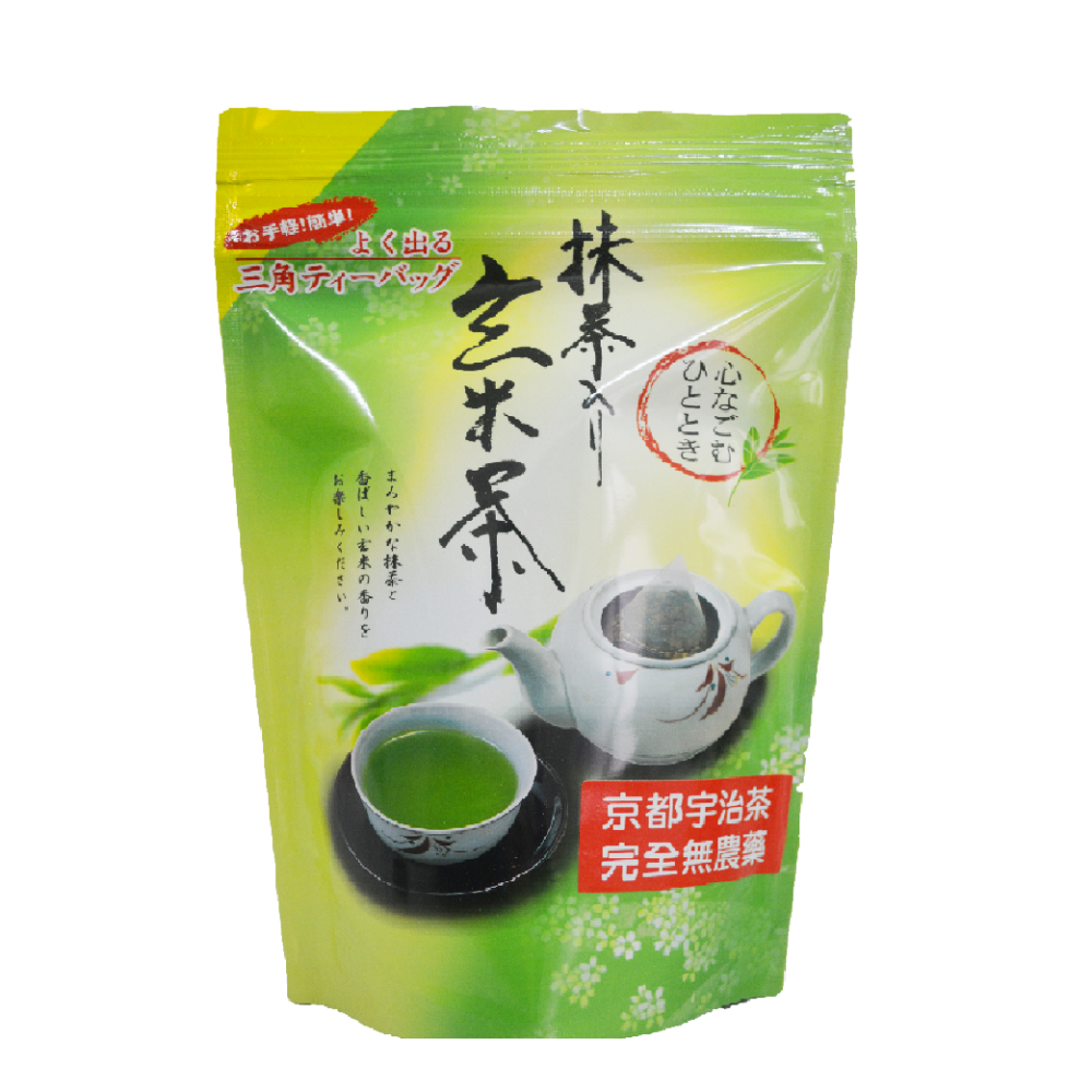【讚岐製麵所】(抹茶入玄米茶/煎茶/焙茶)立體茶包