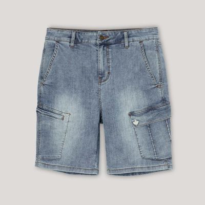 【Roots】男裝- 口袋設計牛仔工作短褲