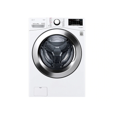 【LG樂金】(含標準安裝)18公斤WiFi滾筒洗衣機(蒸洗脫)冰磁白【WD-S18VCW】
