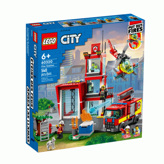 【TOYWORLD】LEGO  60320  城市系列  消防局
