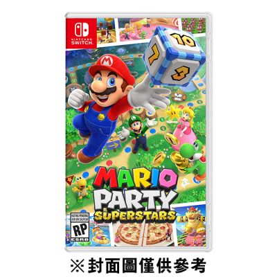 【‎Nintendo任天堂】瑪利歐派對 超級巨星《中文版》(遊戲片)
