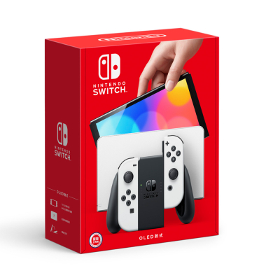 【‎Nintendo任天堂】Switch OLED 主機 白色+健身環大冒險(台灣公司貨)_限板橋車站自取