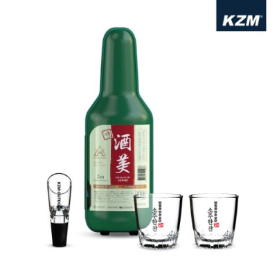 【早點名】KZM 燒酒杯注酒器套組含保護套
