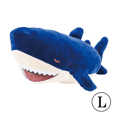 【HANAKO GOODS】大嘴巴鯊魚抱枕 L號