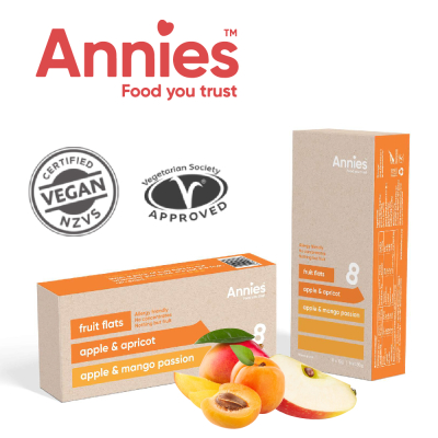 【壽滿趣-Annies】紐西蘭全天然水果條-(杏桃+百香果)