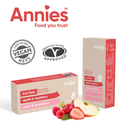 【壽滿趣-Annies】紐西蘭全天然水果條-(草莓+覆盆莓)