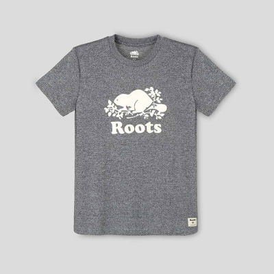 【Roots】女裝- 經典海狸LOGO短袖T恤