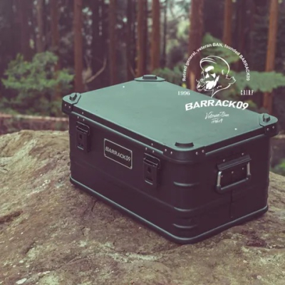 【早點名】Barrack 09 巴洛克09 47公升風格鋁箱(沙色/黑色/軍綠色)