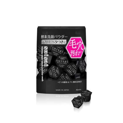 【Kanebo 佳麗寶】suisai黑炭泥淨透酵素粉 0.4g (32顆)_正統公司貨