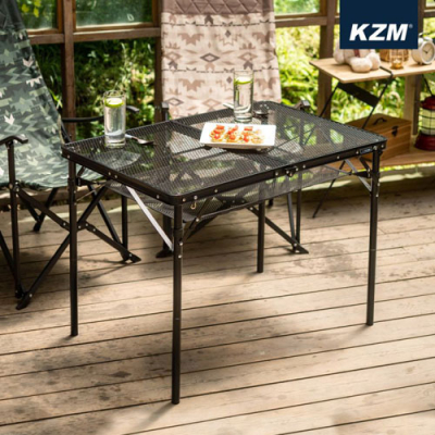 【早點名】KZM-IMS鋼網餐櫥折疊桌含收納袋