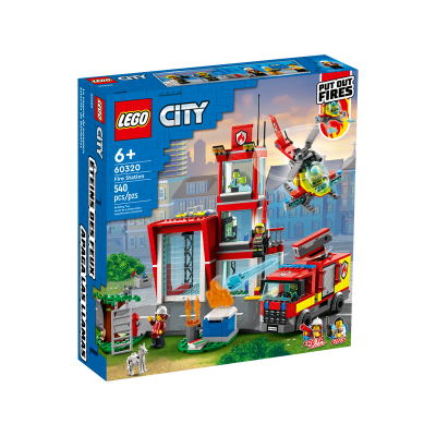 【金石堂】LEGO樂高City 城市系列-消防局(LT60320)