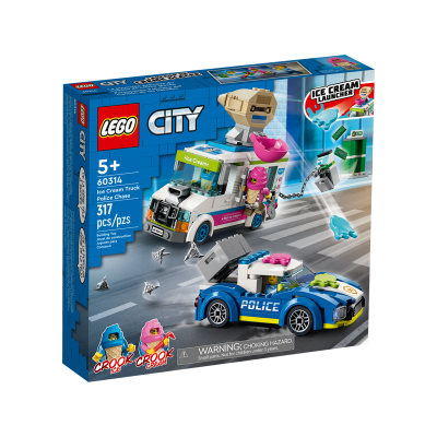 【金石堂】LEGO樂高City 城市系列-冰淇淋卡車警匪追逐戰(LT60314)