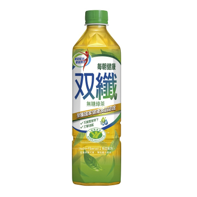 每朝健康雙纖綠茶650ml*24入(箱)