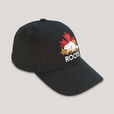 【Roots】配件- 愛最大加拿大日系列 經典元素棒球帽