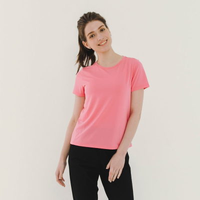【Hang Ten】女裝-恆溫多功能-REGULAR FIT吸濕排汗運動短袖T恤_共8色_限桃園A19自取