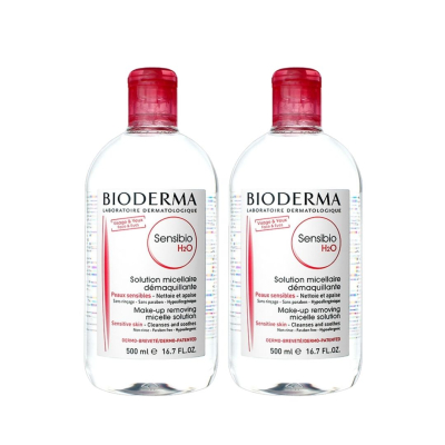 BIODERMA H2O 高效潔膚液(500ml) 2入組_國際航空版