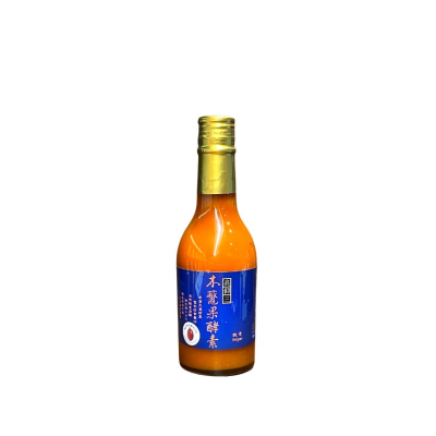 【高仰三】木虌果酵素｜喝的煥發小藍橘瓶 300ml (二瓶/組)_限新左營車站自取