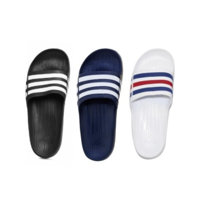 【Adidas】 Duramo Slide 拖鞋/男鞋/女鞋/白藍色/藍色/黑色/U43664/G15892/G15890