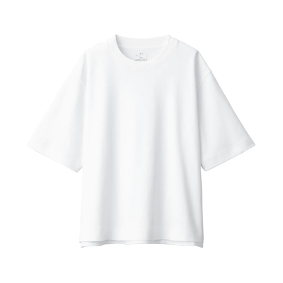 【MUJI無印良品】女有機棉柔滑寬版T恤-3色 (BBA29A2S)