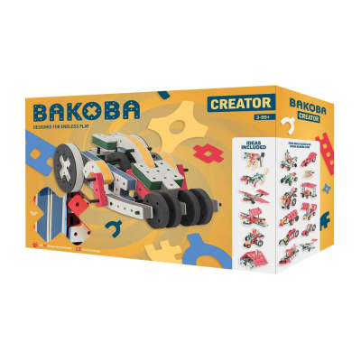 【甜蜜家族】BAKOBA CREATOR 漂浮積木第二代探索系列74件