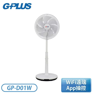 【G-PLUS】14吋 24段速WiFi微電腦遙控ECO溫控DC直流電風扇-GP-D01W(日本直流馬達)