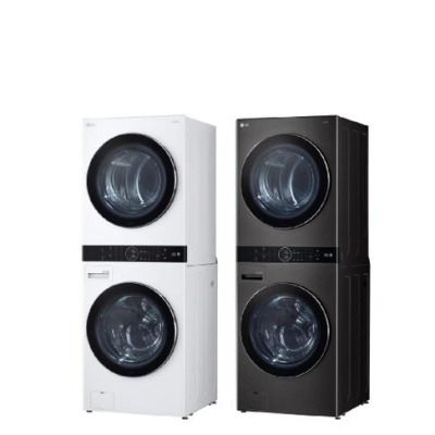 【LG 樂金】 WashTower 19公斤 AI智控洗乾衣機 WD-S1916B WD-S1916W