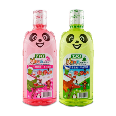 【甜蜜家族】T.KI 兒童木醣醇漱口水 420ml (草莓/青蘋果)