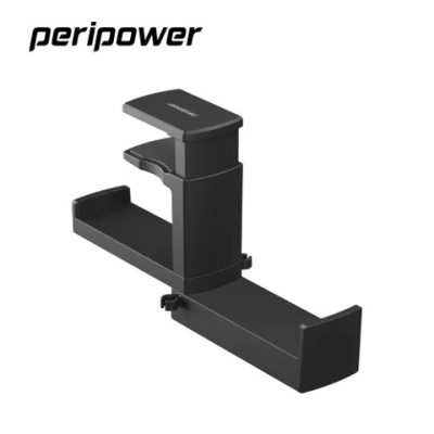 【peripower】桌邊夾式頭戴型雙掛式耳機架 / MO-23
