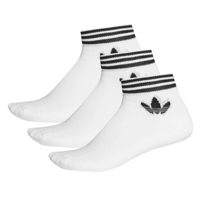 【Adidas】Logo 腳踝襪3 雙入  EE1152