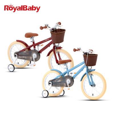【甜蜜家族】Royalbaby 馬卡龍復古風 16吋 兒童自行腳踏車 (經典藍/復古紅)