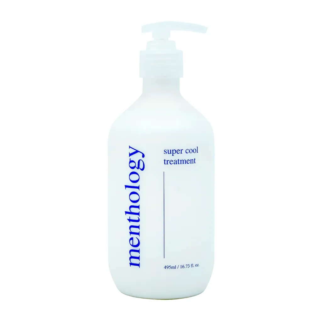 【Menthology薄荷學】super cool treatment 淨涼頭皮深層洗髮乳(495ml/瓶)