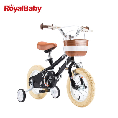 【甜蜜家族】Royalbaby 可愛小白鯊造型 12吋 兒童自行腳踏車 黑色