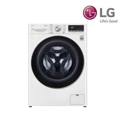 【LG 樂金】LG  WiFi蒸洗脫烘變頻滾筒洗衣機WD-S13VDW 冰磁白