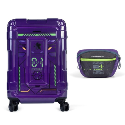 【EVA新世紀福音戰士】初號機 20吋行李箱+兩用側背包(大)