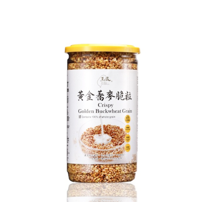 【台灣黃金蕎麥】黃金蕎麥脆粒(130g/罐)