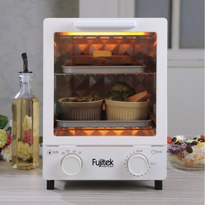 【富士電通】12公升直立式雙層烤箱 電烤箱 小烤箱 FTO-LN100
