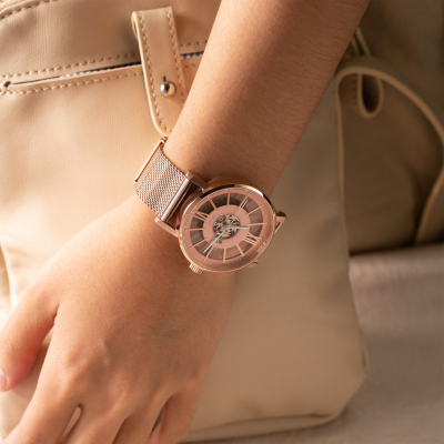 【W.wear】光透系列 鏤空錶面穿搭手錶 W2.5 -米蘭錶帶