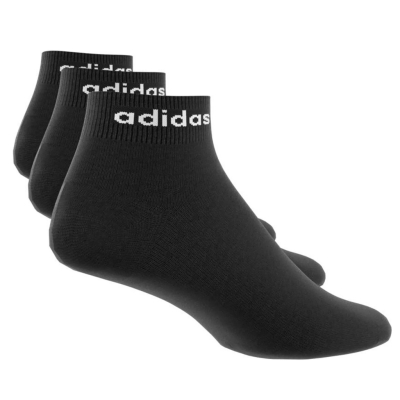 【adidas】HC ANKLE 3PP  運動襪(黑色) - GE6128