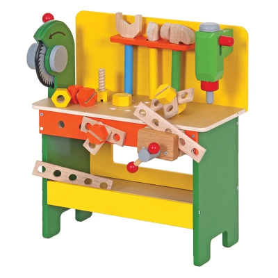 【台灣 Mentari】專業小工匠工具台_兒童木製玩具