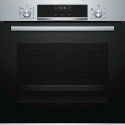 【德國 BOSCH 博世】嵌入式60cm電烤箱 HBA5370S0N(經典銀)
