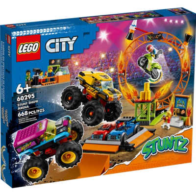 領券2327 【LEGO 樂高】City 城市系列 60295 特技表演競技場(基本顆粒)