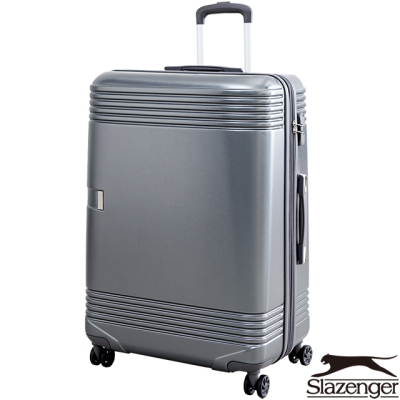 限量倒數↘_Slazenger 史萊辛格 28吋鋼煉光燦系列行李箱(冰藍/玫瑰金/鐵灰)