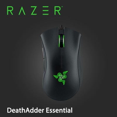 【Razer】雷蛇 煉獄蝰蛇 標準版 DeathAdder Essential有線滑鼠 (RZ01-03850100-R3M1/RZ01-03850200-R3M1)