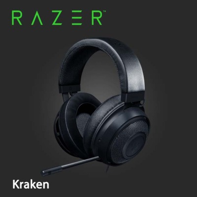 【Razer】雷蛇 北海巨妖 有線耳機麥克風 黑 Kraken  (RZ04-02830100-R3M1)