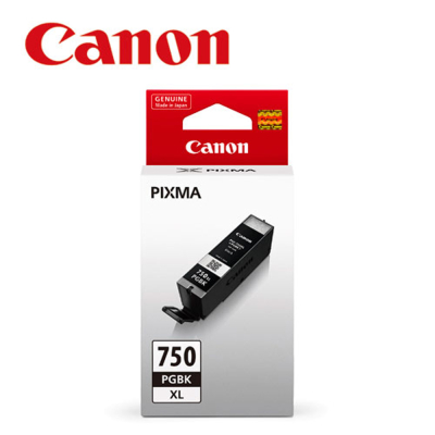 【Canon】PGI-750XL-BK 原廠黑色高容量XL墨水匣